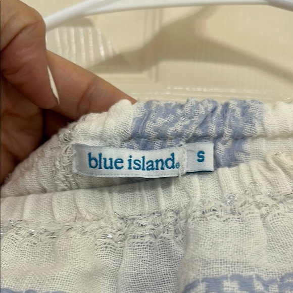 Island Vibes Strapless Blue Dress - Picture 3 of 11